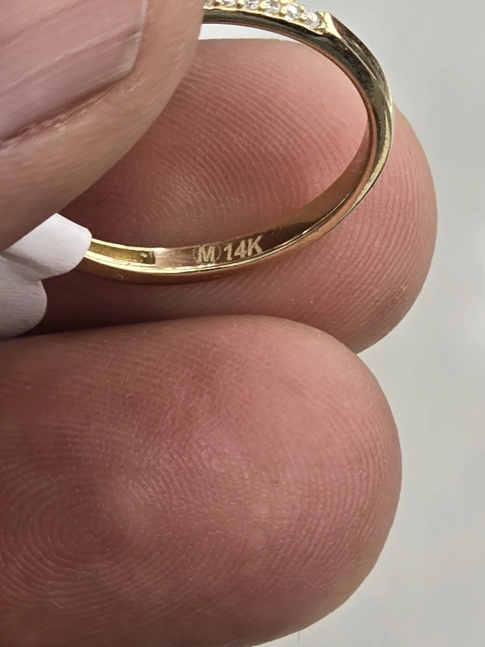 14k Real Gold Quincenera Ring For Girl
